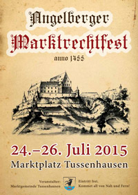 Angelberger Marktfest Flyer